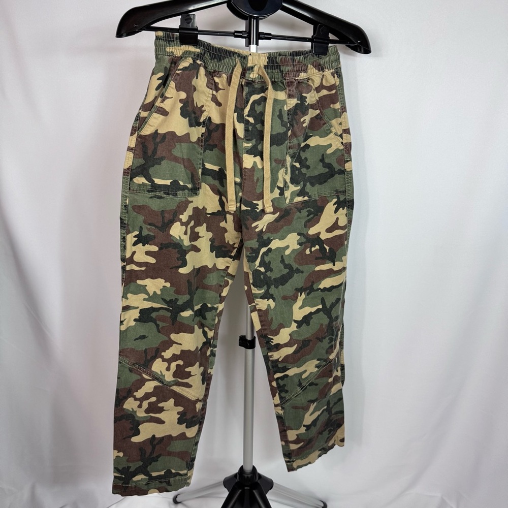 Cotton On Camo Jogger Pants Womens US 6 Y2K Streetwear Utility